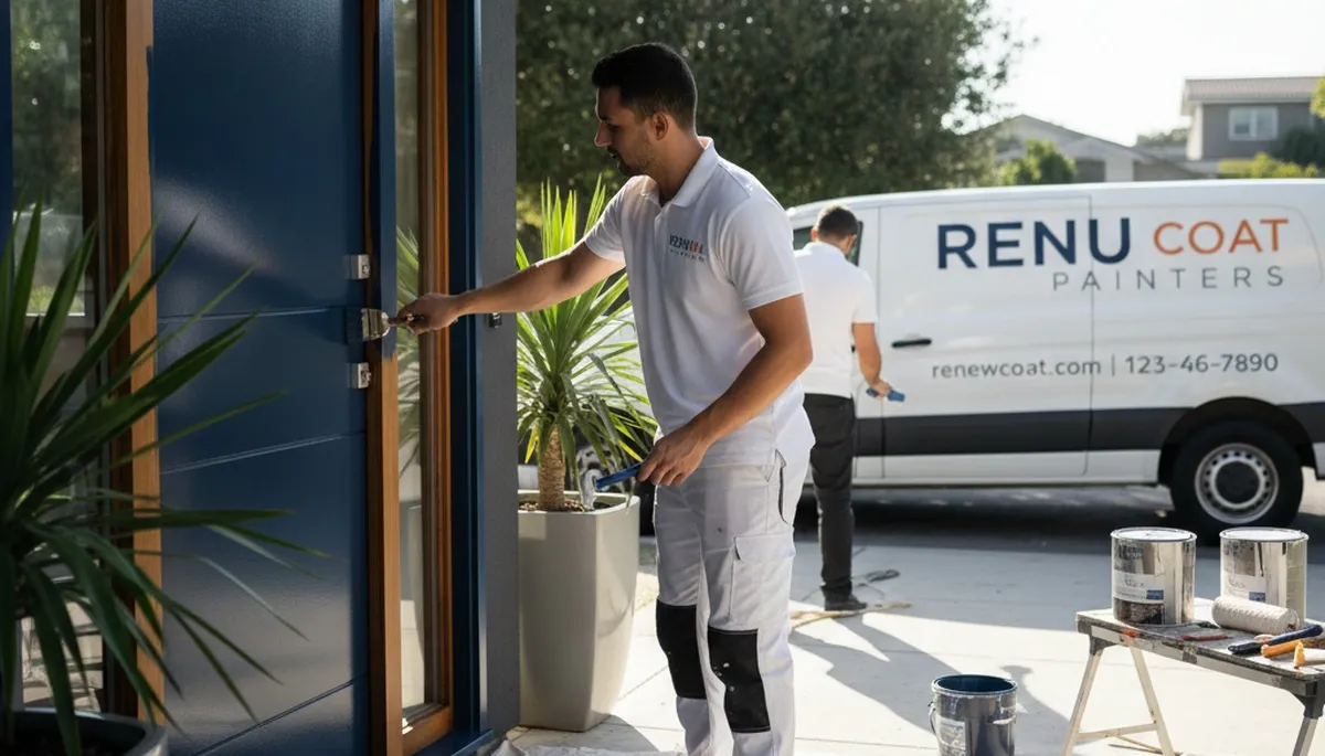 Professional door painting in Fort Lauderdale, FL for durable, sun‑resistant entry and French doors