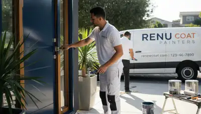 Professional door painting in Fort Lauderdale, FL for durable, sun‑resistant entry and French doors