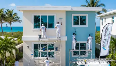 Fort Lauderdale, FL house painters providing professional interior and exterior painting services