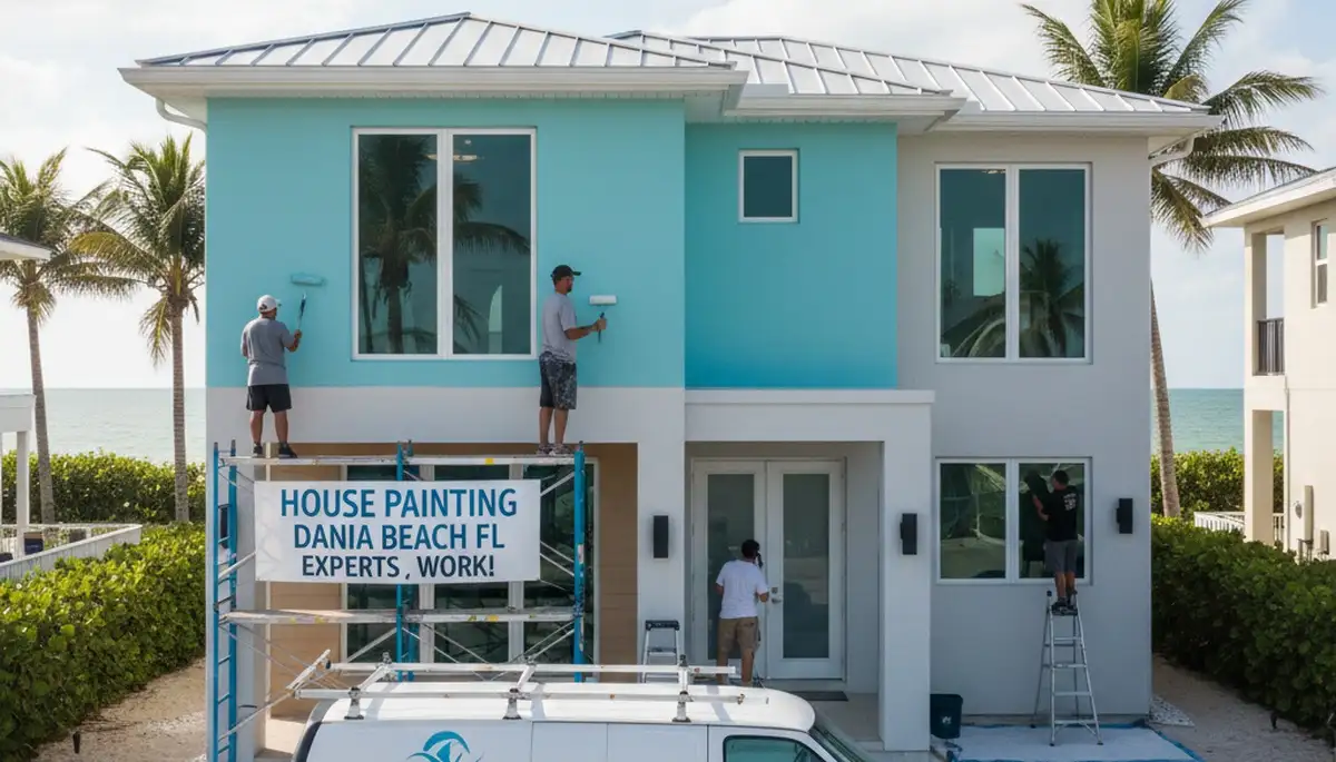 Professional house painting service in Fort Lauderdale, FL by Painters Fort Lauderdale FL