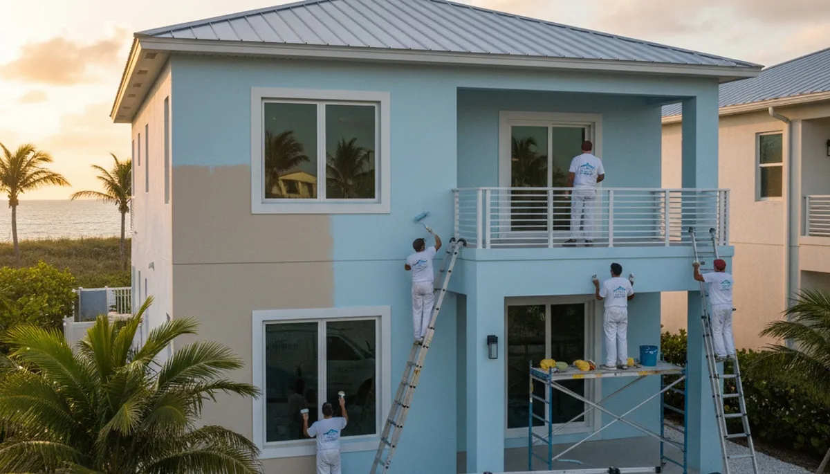 Professional house painting service in Fort Lauderdale FL by local residential painting experts