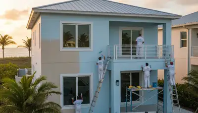Professional house painting service in Fort Lauderdale FL by local residential painting experts
