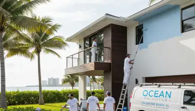 Professional house painters serving Fort Lauderdale, FL for residential interior and exterior painting