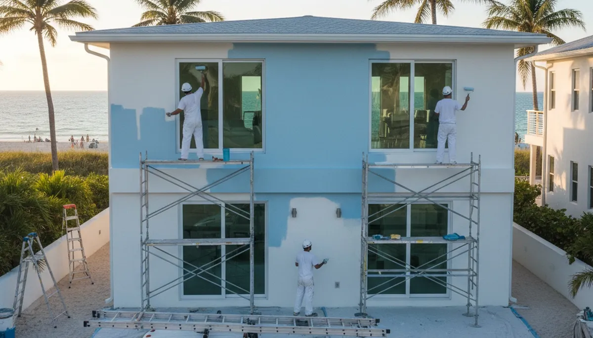Professional house painters serving Fort Lauderdale, FL for residential interior and exterior painting