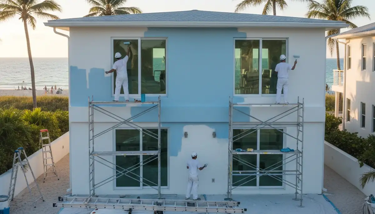 Professional house painters serving Fort Lauderdale, FL for residential interior and exterior painting