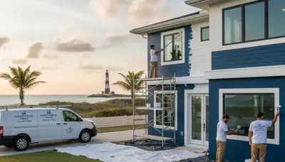 Professional house painters serving Fort Lauderdale, FL with exterior painting services
