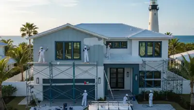 Professional house painters serving Fort Lauderdale, FL for exterior and interior painting services