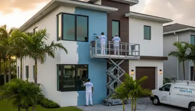 House painter serving Fort Lauderdale, FL for interior and exterior home painting services