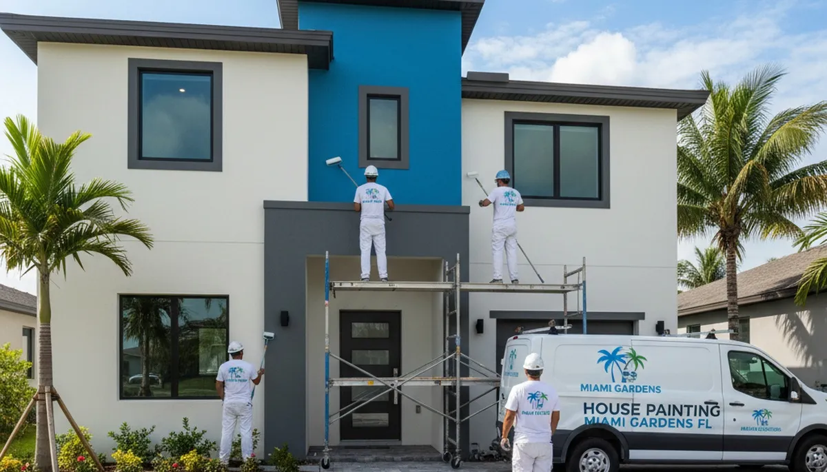 Fort Lauderdale, FL house painters providing professional exterior and interior painting services