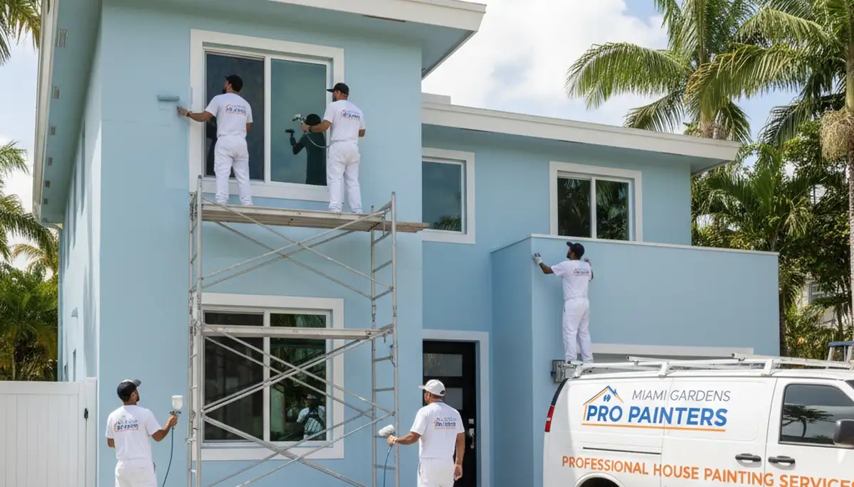 House painters in Fort Lauderdale, FL providing professional interior and exterior painting services