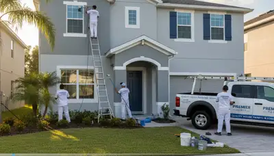 Fort Lauderdale, FL house painters providing professional interior and exterior painting services