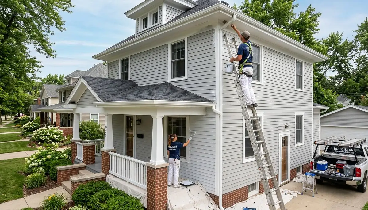 Professional house painters in Fort Lauderdale FL providing expert residential exterior painting services