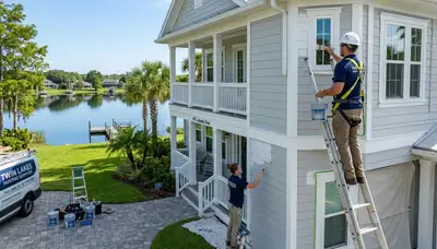 Professional house painters in Fort Lauderdale FL providing expert residential exterior painting services