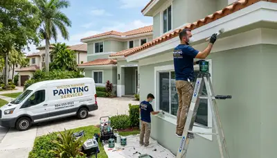 Professional house painters in Fort Lauderdale FL providing expert residential exterior painting