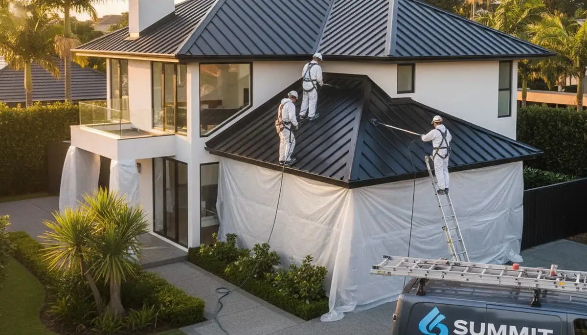 Professional roof painting in Fort Lauderdale FL protecting homes from sun and tropical weather