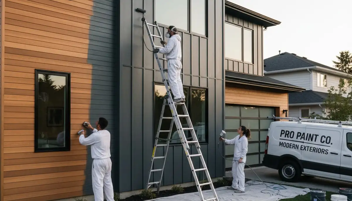 Professional siding painting in Fort Lauderdale FL protecting coastal homes from sun and salt air
